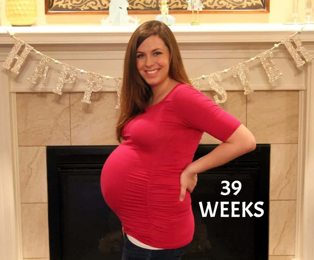 39 weeks pregnant